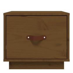 Tables de chevet 2pcs Marron miel 40x34x35cm Bois de pin massif 625792625792