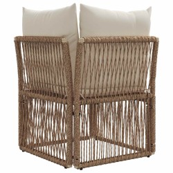 Unité Canapé d'angle Beige polyrotin 625800625800