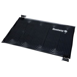 Bestway Tapis de chauffage solaire pour piscine Noir 110 x 171 cm PVC 625804625804