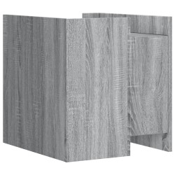Table de chevet sonoma gris 45x50x50 cm bois d'ingénierie 625806625806