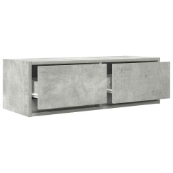 Meubles TV 2 pcs gris béton 80x31x25,5 cm bois d'ingénierie 625809625809