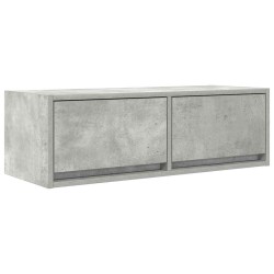 Meubles TV 2 pcs gris béton 80x31x25,5 cm bois d'ingénierie 625809625809