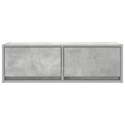 Meubles TV 2 pcs gris béton 80x31x25,5 cm bois d'ingénierie 625809625809