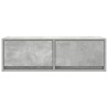 Meubles TV 2 pcs gris béton 80x31x25,5 cm bois d'ingénierie 625809625809