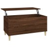 Table basse Chêne marron 90x44,5x45 cm Bois d'ingénierie 625820625820