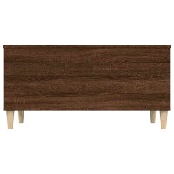 Table basse Chêne marron 90x44,5x45 cm Bois d'ingénierie 625820625820