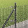 Clôture en fil soudé avec base en béton 10 x 0,5 m Gris Maille 625821625821
