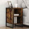 Table de chevet 2 pcs Chêne Fumé 39.5 x 30 x 50 cm 625822625822