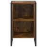 Table de chevet 2 pcs Chêne Fumé 39.5 x 30 x 50 cm 625822625822