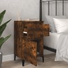 Tables de chevet 2 pcs chêne fumé 40x35x70 cm 625830625830
