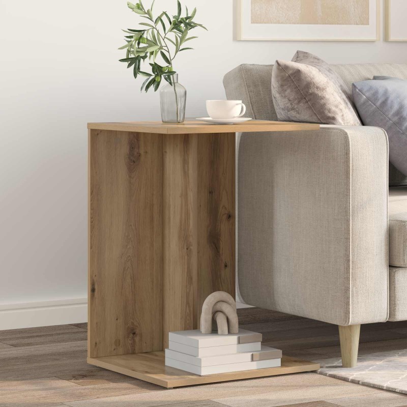 Table d'appoint Chêne artisanal 45 x 40 x 62,5 cm 625831625831