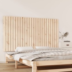 Tête de lit murale 159,5x3x90 cm Bois massif de pin 625832625832