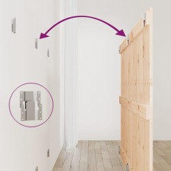 Tête de lit murale 159,5x3x90 cm Bois massif de pin 625832625832