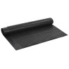Feuille de drainage nervurée Noir 1 x 10 m HDPE 625833625833