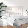 Tête de lit Blanc 95,5x4x100 cm Bois massif de pin 625835625835