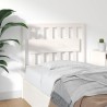 Tête de lit Blanc 95,5x4x100 cm Bois massif de pin 625835625835