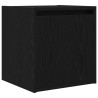 Table de chevet murale noir 38x34x40 cm 625836625836