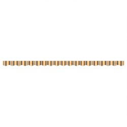 Tissu de remplacement de cantonnière d’auvent rayure jaune gris 625849625849