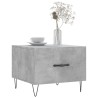 Tables basses 2 pcs gris béton 50x50x40 cm bois d'ingénierie 625859625859