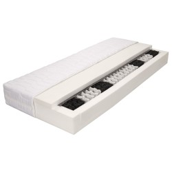 Matelas 100 x 200 cm 7 zones Ressort ensaché 20 cm H3  625863625863