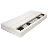 Matelas 100 x 200 cm 7 zones Ressort ensaché 20 cm H3  625863625863