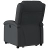 Fauteuil inclinable électrique noir cuir véritable 625882625882