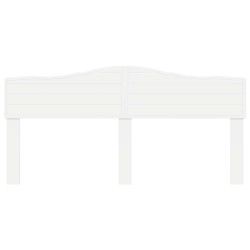 Tête de lit Blanc Bois d'ingénierie 625887625887