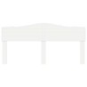 Tête de lit Blanc Bois d'ingénierie 625887625887