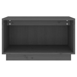 Meuble TV Gris 60x35x35 cm Bois de pin massif 625889625889