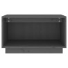 Meuble TV Gris 60x35x35 cm Bois de pin massif 625889625889