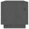 Meuble TV Gris 60x35x35 cm Bois de pin massif 625889625889