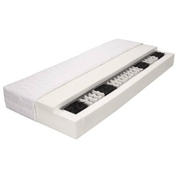 Matelas 100 x 200 cm 7 zones Ressort ensaché 20 cm H2  625894625894