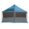 Tente familiale Bleu 450 x 400 x 265 cm Polyester et Acier 625896625896