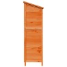 Abri de jardin Marron 106 x 56 x 176,5 cm Bois de Sapin Massif 625905625905