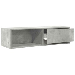 Meubles TV 2 pcs gris béton 100x31x25,5 cm bois d'ingénierie 625909625909