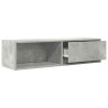 Meubles TV 2 pcs gris béton 100x31x25,5 cm bois d'ingénierie 625909625909