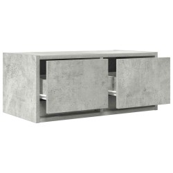 Meubles TV 2 pcs gris béton 60x31x25,5 cm bois d'ingénierie 625912625912