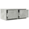 Meubles TV 2 pcs gris béton 60x31x25,5 cm bois d'ingénierie 625912625912