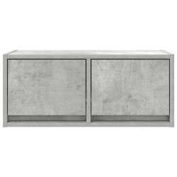 Meubles TV 2 pcs gris béton 60x31x25,5 cm bois d'ingénierie 625912625912