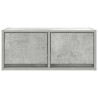Meubles TV 2 pcs gris béton 60x31x25,5 cm bois d'ingénierie 625912625912