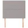 Tête de lit Gris clair 90x5x118/128 cm Tissu 625916625916