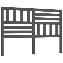 Tête de lit Gris 166x4x100 cm Bois massif de pin 625918625918