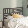 Tête de lit Gris 166x4x100 cm Bois massif de pin 625918625918