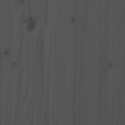 Tête de lit Gris 166x4x100 cm Bois massif de pin 625918625918