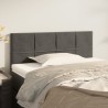 Tête de lit Gris foncé 80x5x78/88 cm Velours 625919625919