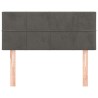 Tête de lit Gris foncé 80x5x78/88 cm Velours 625919625919