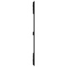 Tête de lit murale Noir 127,5x3x110 cm Bois massif de pin 625921625921