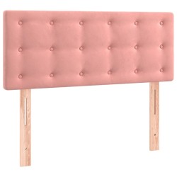 Tête de lit Rose 100x5x78/88 cm Velours 625923625923