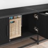 Unites TV 210 x 35 x 41 cm Chêne noir Bois d'ingénierie 625930625930