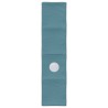 Tunnel de lit 2 pcs Bleu clair 211 x 52,5 x 2 cm Polyester 625932625932